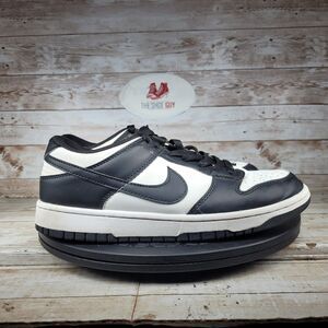 Nike Dunk Low Men's Size 7 Black White Athletic Skateboarding Shoes